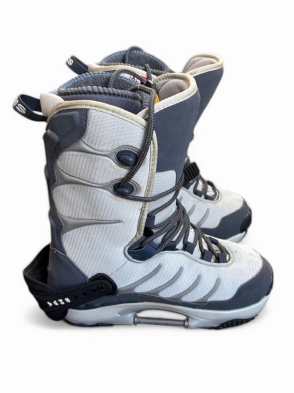 Vans Flyaway Snowboard Boots Men’s 9/Women’s 10.5 Gray